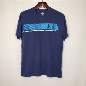 Mens Under Armour Size Medium Blue T-shirt